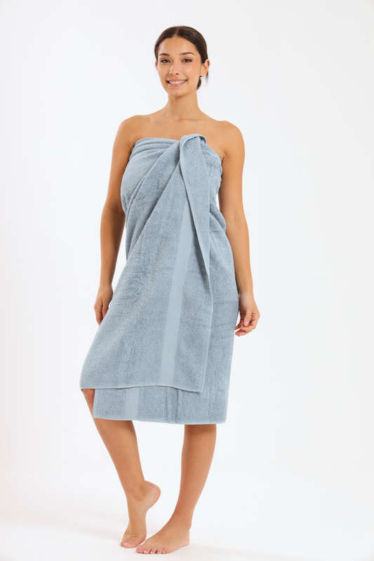 The Ultimate Turkish Cotton Hotel Collection Spa Bath Towel 3 Piece Set 600gsm