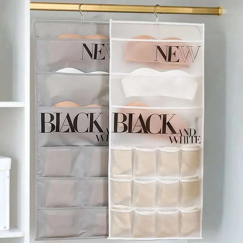 Senza® Underwear Hanging Storage Bag Organizer for Closet 15 Pocket