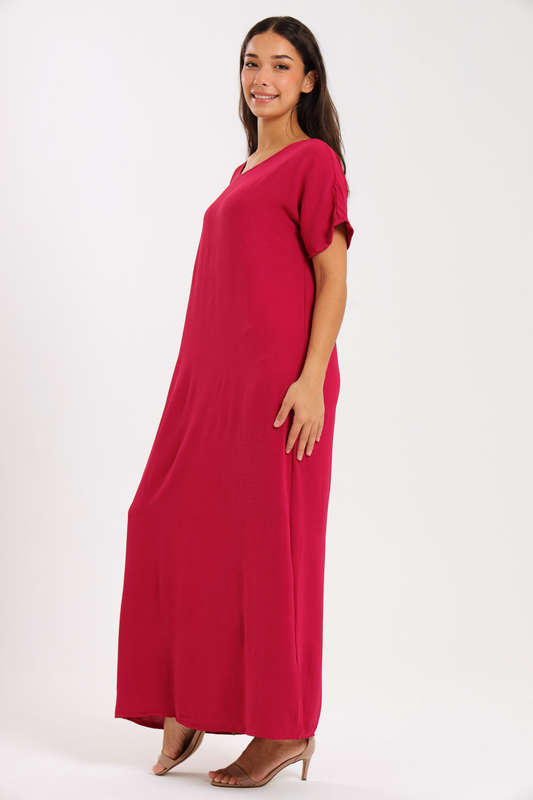 Jasmin Airflow Classic Maxi Short Sleeve Dress
