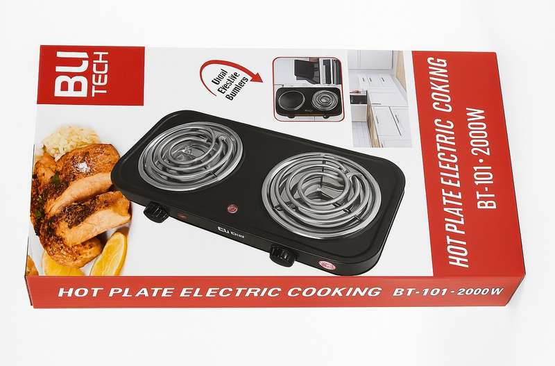 BLU TECH Double Plate Electric Stove  2000W