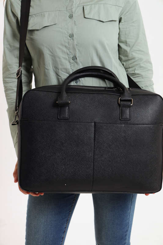Bailey Premium Professional Laptop Bag PU Leather 16 Inch