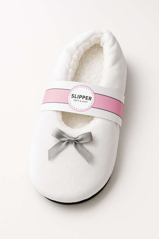 Ladies Winter Walking Slipper Grip Fleece Socks