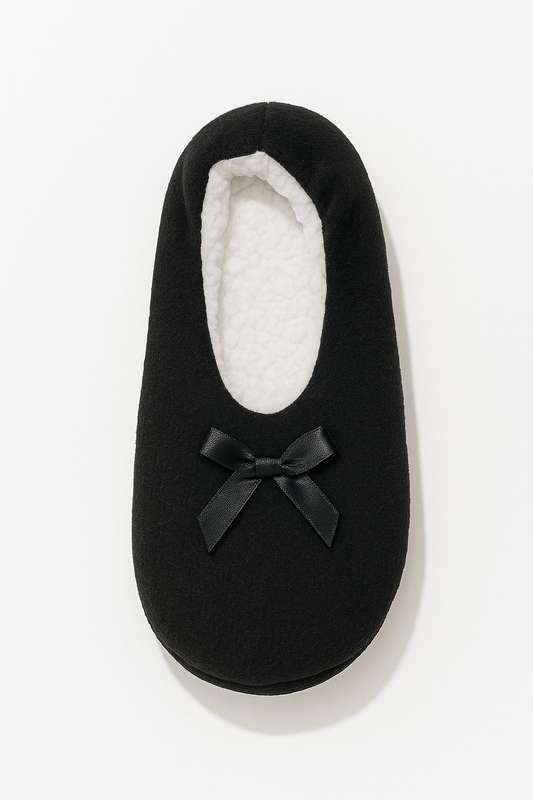 Ladies Winter Walking Slipper Grip Fleece Socks