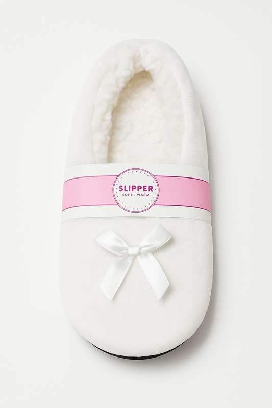 Ladies Winter Walking Slipper Grip Fleece Socks