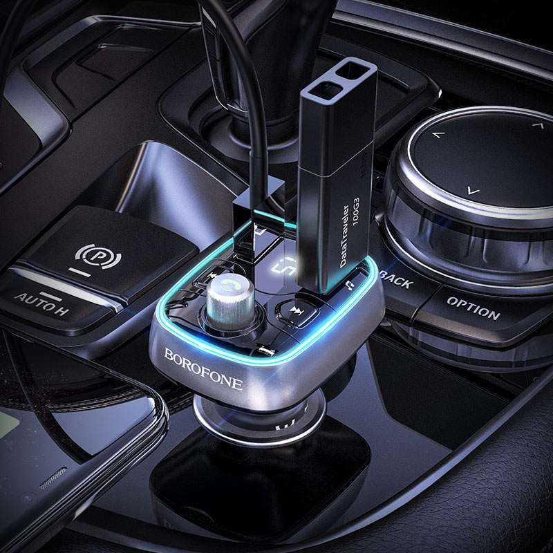 Borofone BC32 Car FM Transmitter