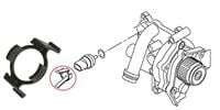 Clip Temp Sensor Vw Golf,v,vi,tig,amarok,a3,a4 B8,a5,q3,tt 1.8,2.0 Water Pump