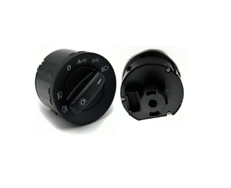 Golf 5 Headlamp Switch With Fog (10pin) / Caddy / Eos / Touran