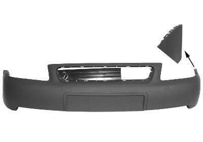 Audi A3 1.8 (8l, 8l1, 8p1, 8p2, 8p7, 8v1, 8v7, 8va, 8vs) Front Bumper Premium