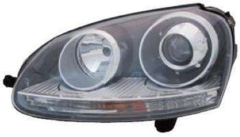 Golf 5 Headlamp Xenon Left 2005-2009