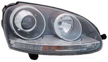 Golf 5 Headlamp Xenon Right 2005-2009