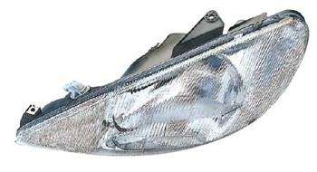 206 Head Lamp Lhs 2001-2006