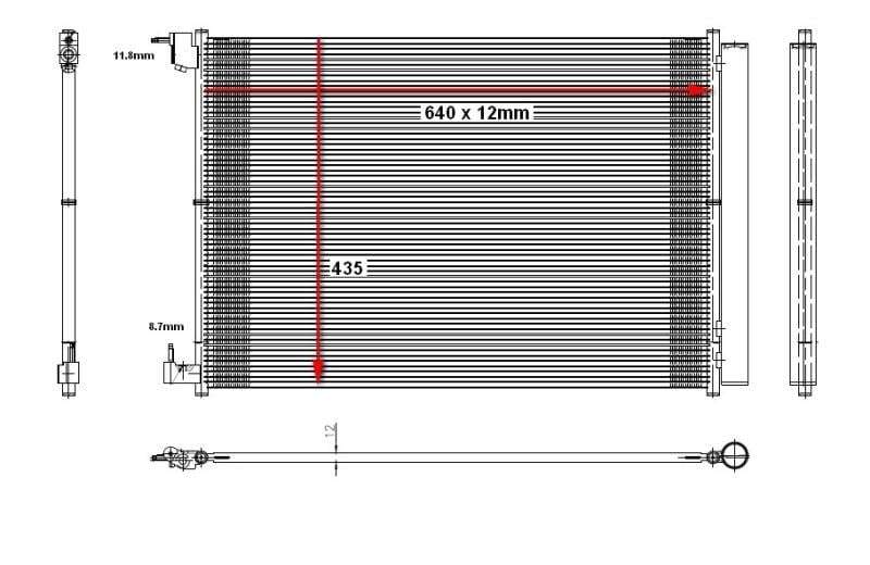 W205 Condensor 2015+