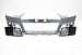 Audi A4 B8 Facelift Front Bumper Plain  2008-