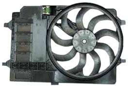 Mini Cooper Fan Assembly With Resistor 2001-2005