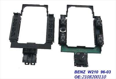 E-class W210 Window Switch, F.l/rh+r.l/rh 4pc 96-02