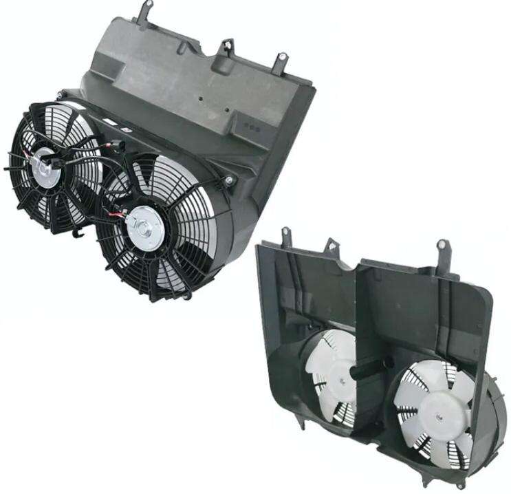 Toyota Quantum 2.5 D4d 2.7 Radiator Fan Twin Set With Shroud 2005 - 2019