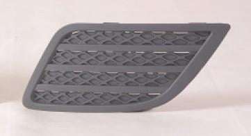 Fiesta Front Left  Bumper Grill Without  Fog Lamp Hole 2006-2009
