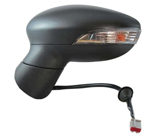 Fiesta Mk6 Door Mirror Electric (primed) Front Left  2013+