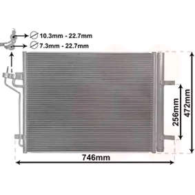 Kuga Condensor 1.6t/2.0d 2013-