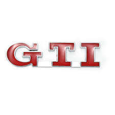 Gti Grille Badge