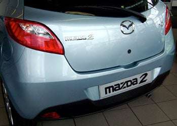 Mazda 2 Rear Bumper + Spoiler Hbk Plain 2007-2014