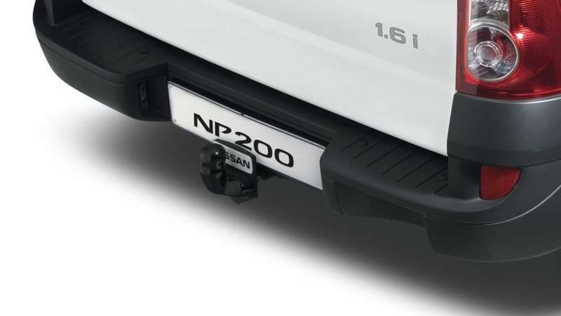 Np200 Rear Bumper Grained 2008-