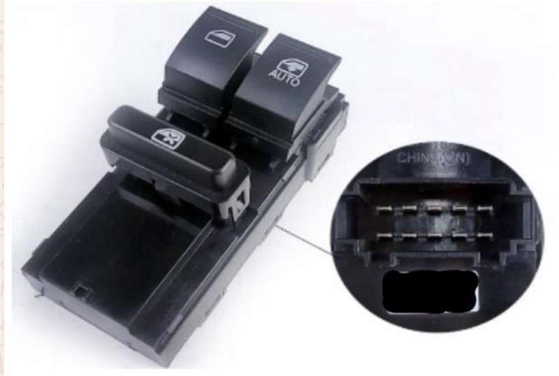 Polo 8 Window Control Switch (type 2)