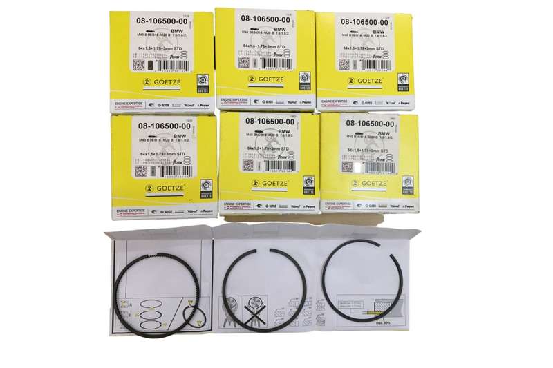 E30 Piston Rings Set Standard Goetze 6 Cyl M20 E36/e34