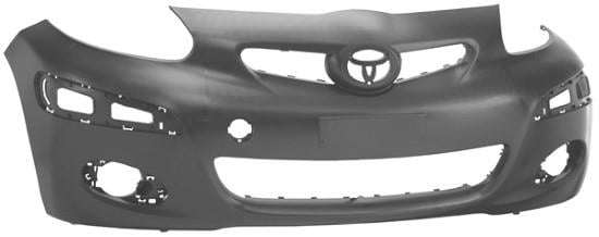 Aygo Front Bumper (with Fog Lamp Holes) 2011-2015