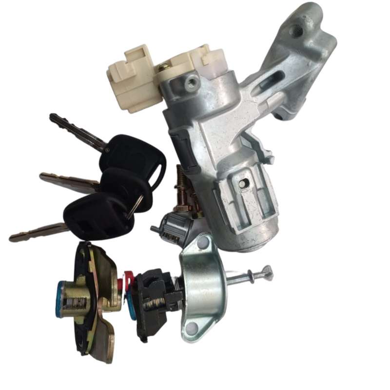 Corolla  Ignition Complete +key & Chip  4pcs  02-07