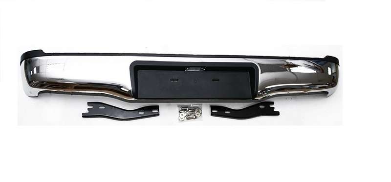 Hilux Rear Bumper + Brackets Chrome 2005-2015