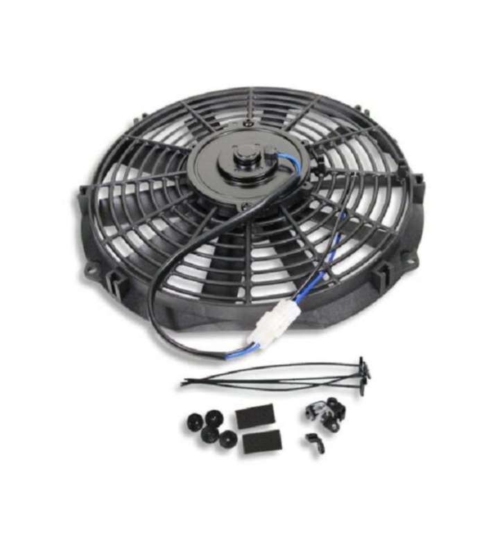 Fan Motor Universal  12 Cowl+blade 12v 80w