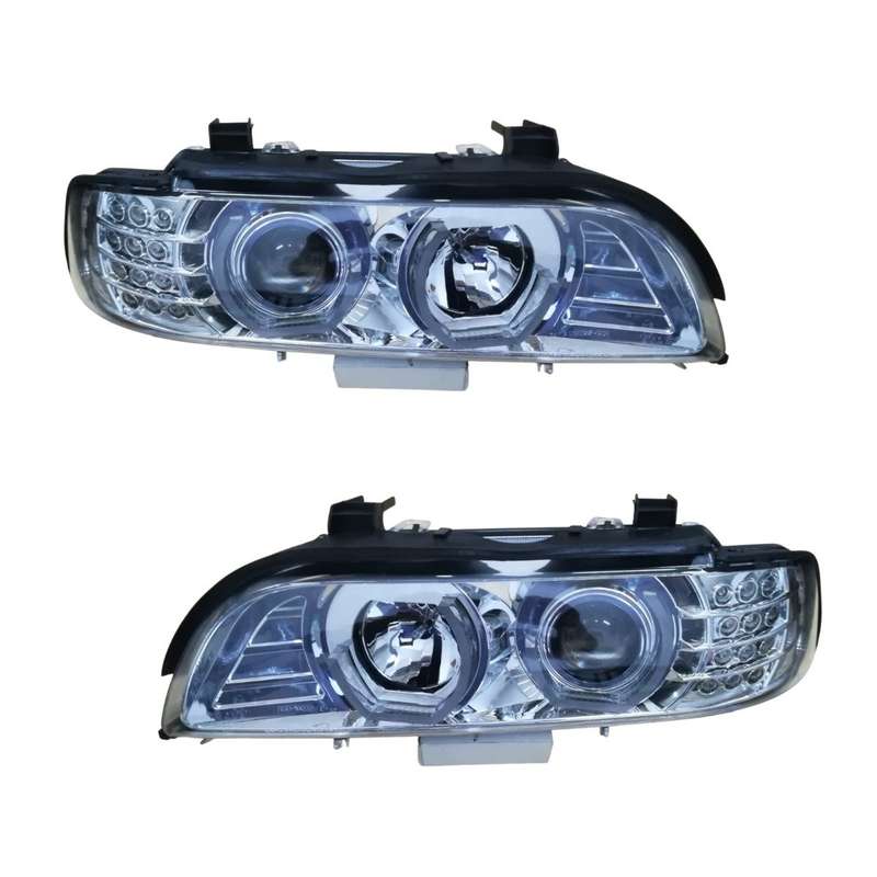 E39 Evo Headlamp Set Chrome