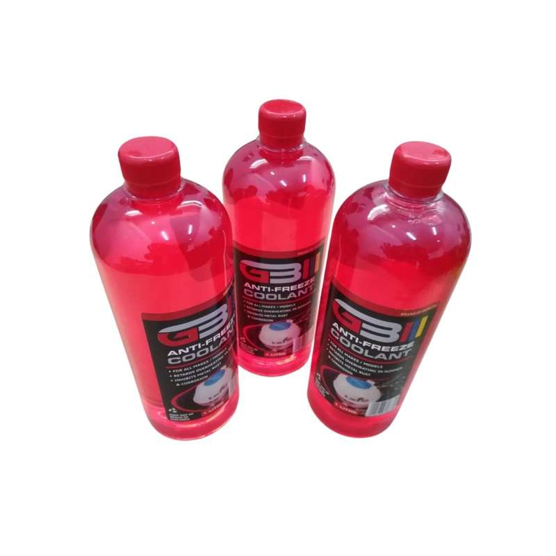 Gb Anti Freeze  3 X 1ltr  Red