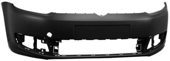 Touran Front Bumper (with Fog Holes) 2012-2015 (also Fits Caddy Panel Van 2010-2015)