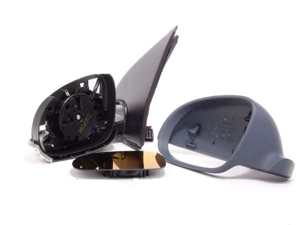 Golf 5 Door Mirror+lamp Electric Lhs 2004-2008 Complete
