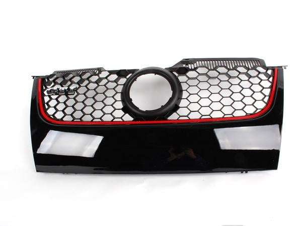 Golf 5 Gti Main Grill With Red ( Inner And Outer Complete ) 2004-2008