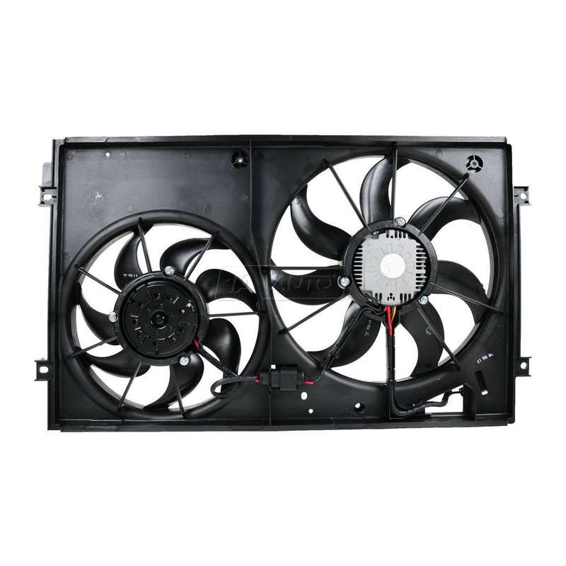 Jetta 5 Fan Assembly Radiator+air 2.0d/2.0t 2006-2010