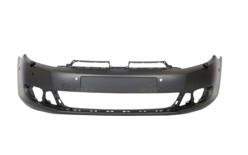 Golf 6 Front Bumper + Fog Hole + Wash Hole + 6 Pdc Hole 2009-2012