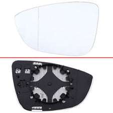 Golf 6 Door Mirror Glass + Ht Rh 2009-2012