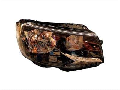 Vw Transporter/caravelle T6 Head Lamp,+motor, Black, Halogen, Lh E-marked, Early Model, L1 15-20