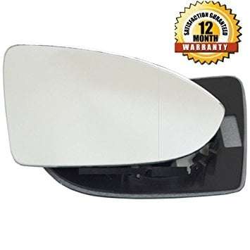 Polo 2 Door Mirror Glass Rhs 2002-2004