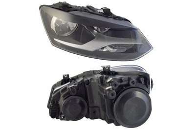 Polo 6 Headlamp Double Beam Electric Rhs 2010-2014