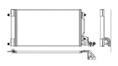 Polo 6 Condenser 2010-2018 / Polo 7 / Audi A1