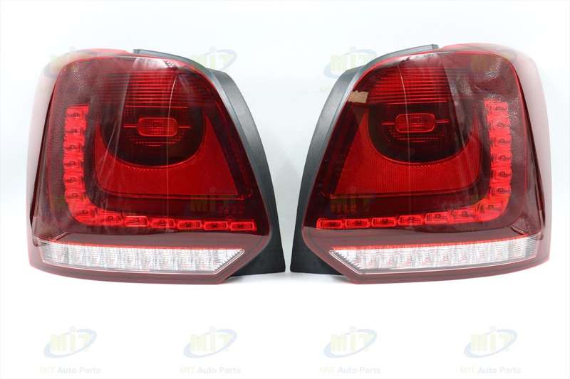 Vw Polo 3 Tail Lamp, Led, Lh+rh Hatchback, E-marked, Accessory, 10-14
