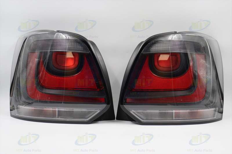 Vw Polo 3 Tail Lamp, Smoked, Lh+rh Hatchback, E-marked, Accessory, 10-14
