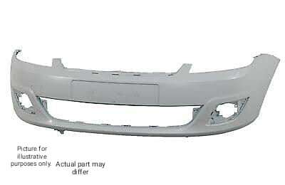 Fiesta 3 2006-2008 Front Bumper With Fog Lamp Holes