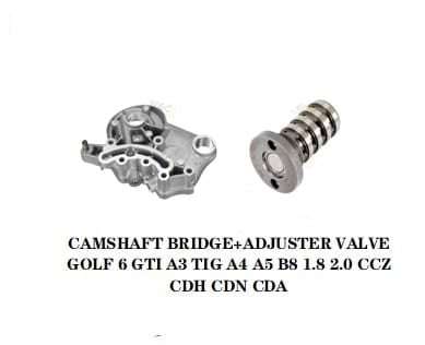Golf 6 Gti  A3 Tig A4 A5  Ccz Cdh Cdn Camshaft Bridge + Adjuster Valve Set