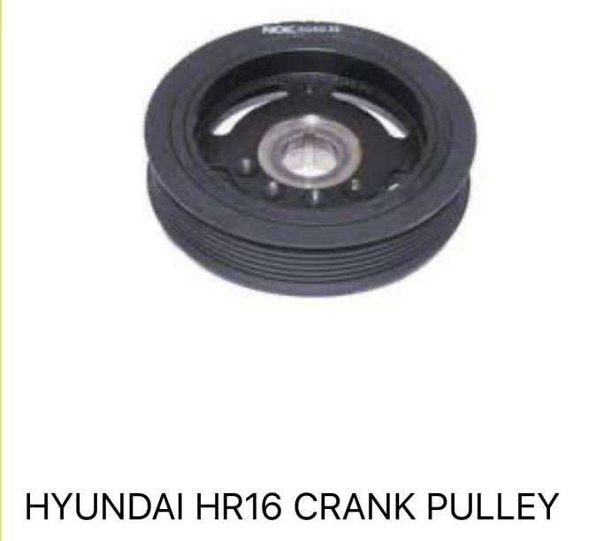 Hyundai Hr16 Crank Pulley
