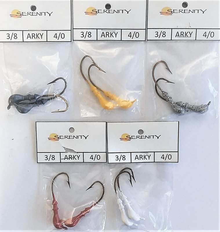 3/8 Arky Jig Heads 4/0